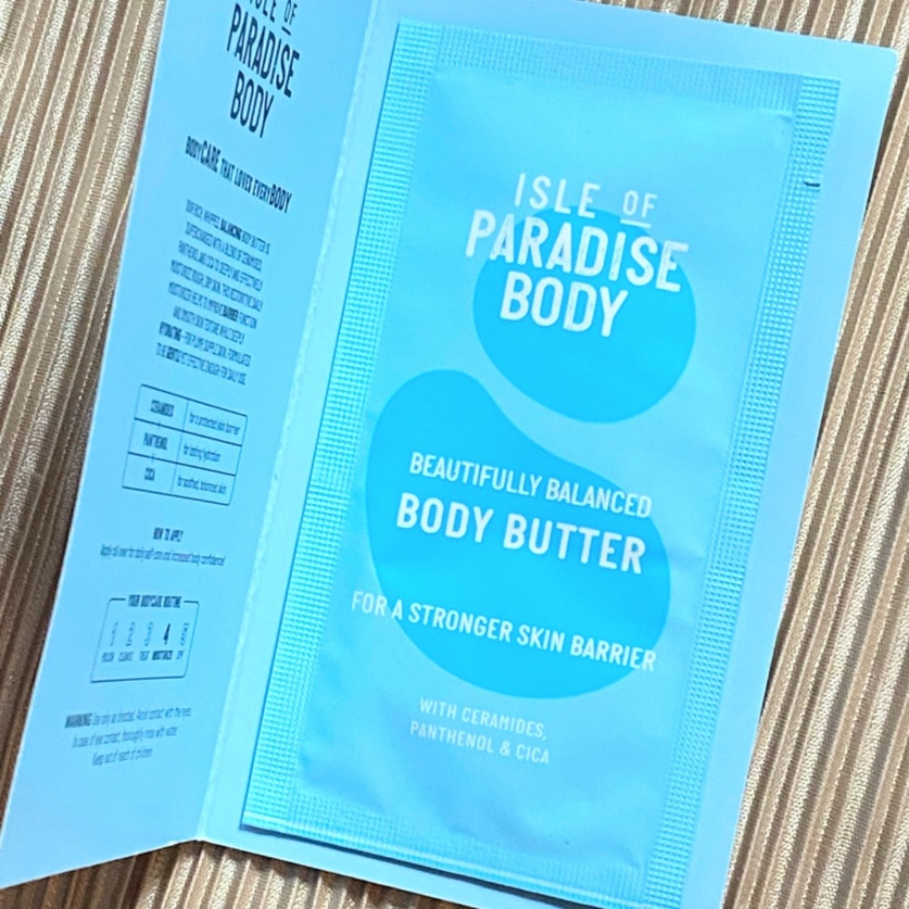 Isle Of Paradise Beautifully Balanced Body Butter 5ml each packet